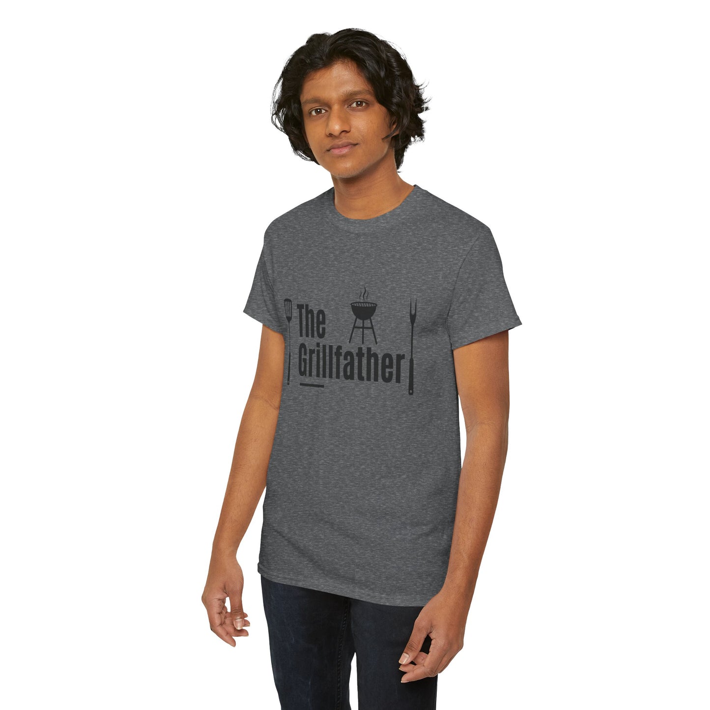 T-Shirt The Grillfather - Perfect Gift for BBQ Lovers, Fathers Day, Dad