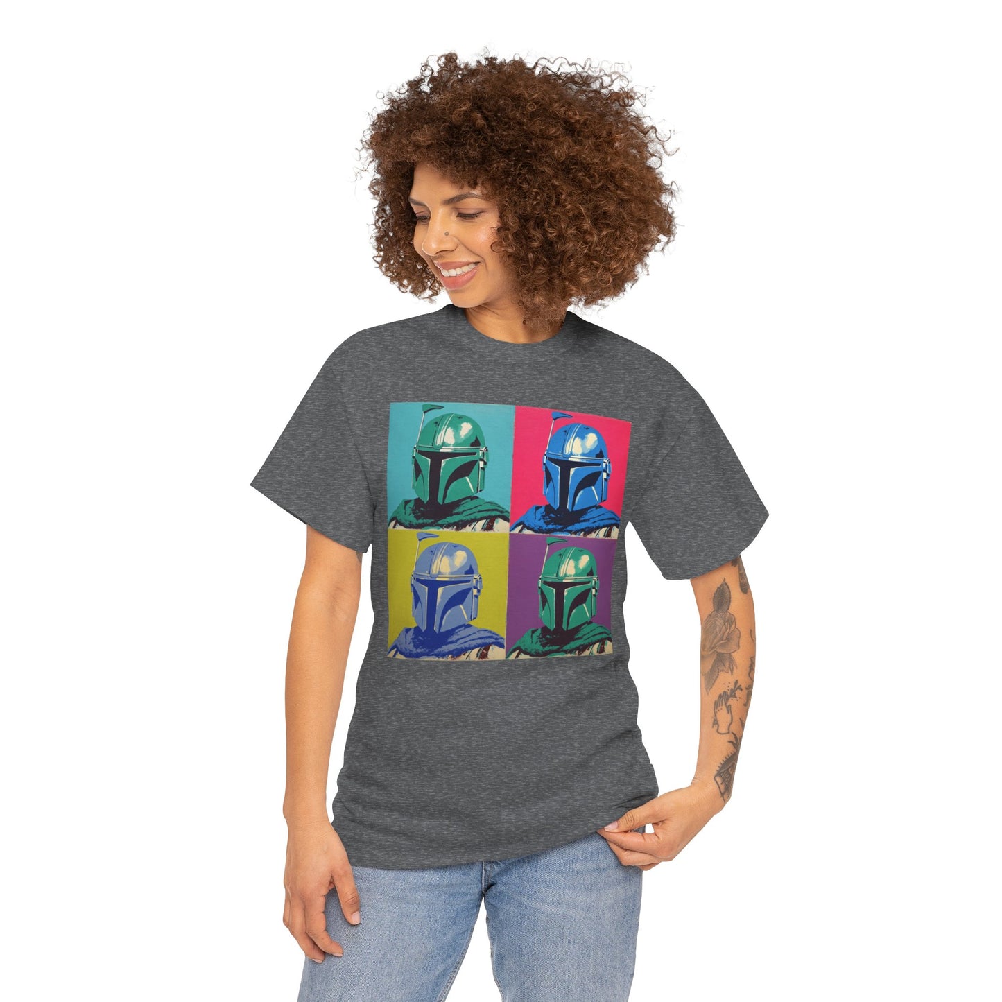 Mandalorian Pop Art Tee - Unisex Graphic T-Shirt