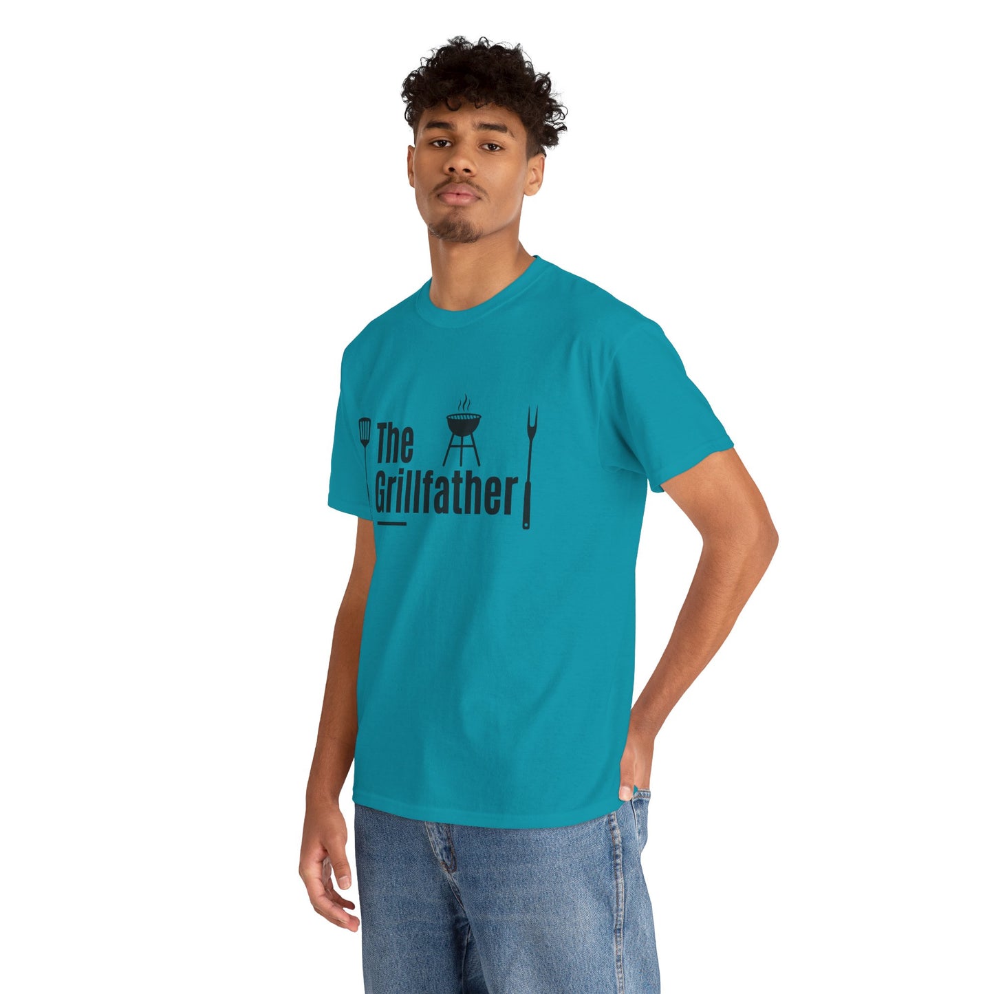 T-Shirt The Grillfather - Perfect Gift for BBQ Lovers, Fathers Day, Dad