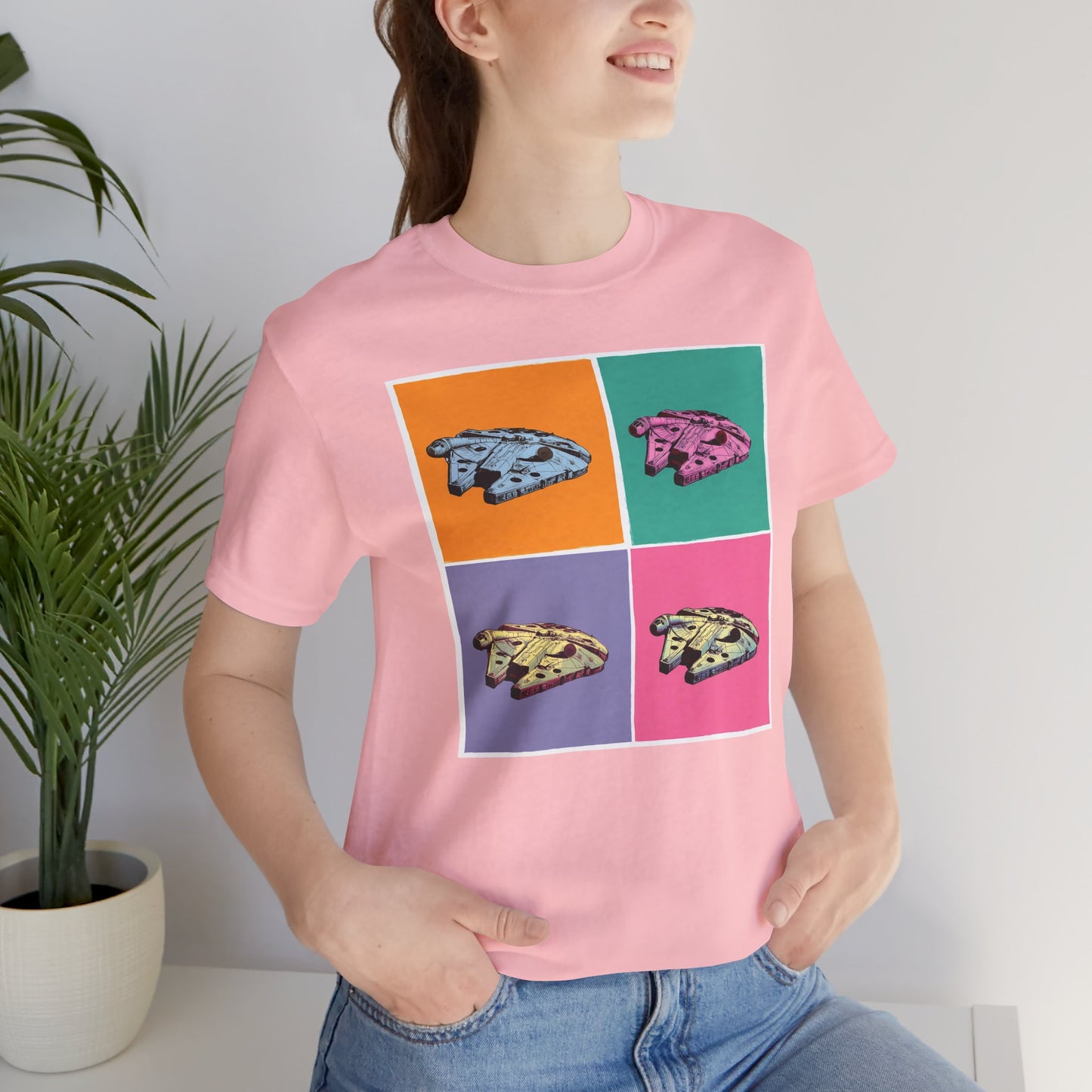 MILLENEUM FALCON - POP ART -T