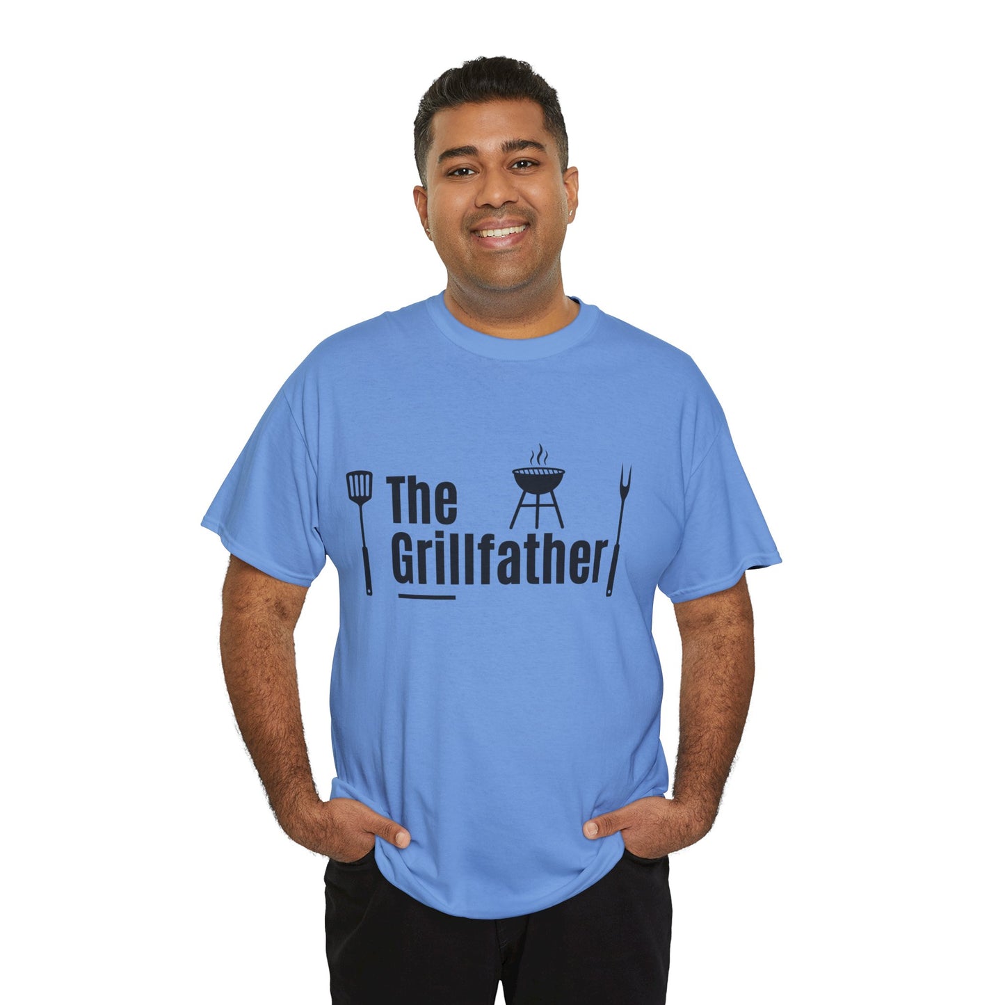 T-Shirt The Grillfather - Perfect Gift for BBQ Lovers, Fathers Day, Dad