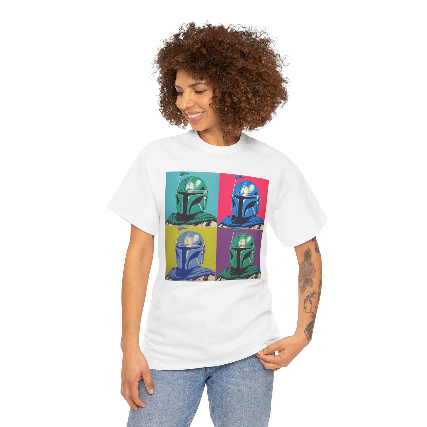 Mandalorian Pop Art Tee - Unisex Graphic T-Shirt