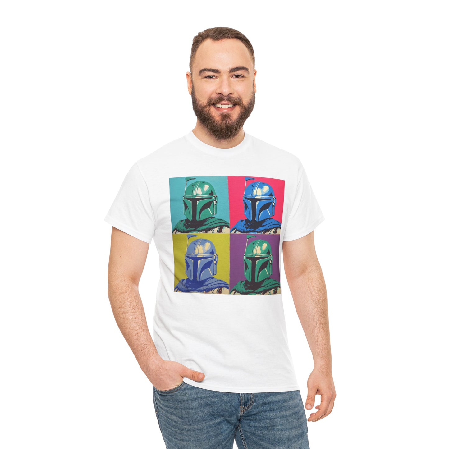 Mandalorian Pop Art Tee - Unisex Graphic T-Shirt