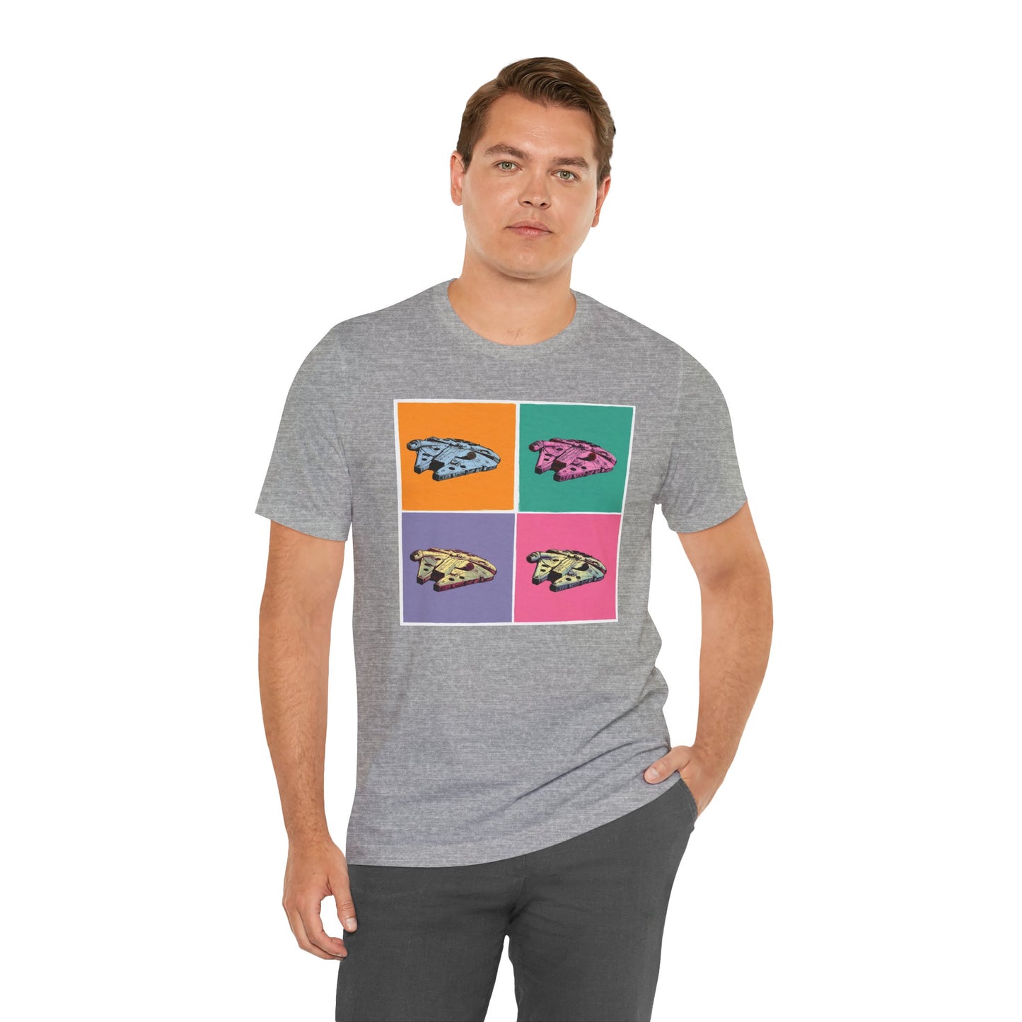 MILLENEUM FALCON - POP ART -T