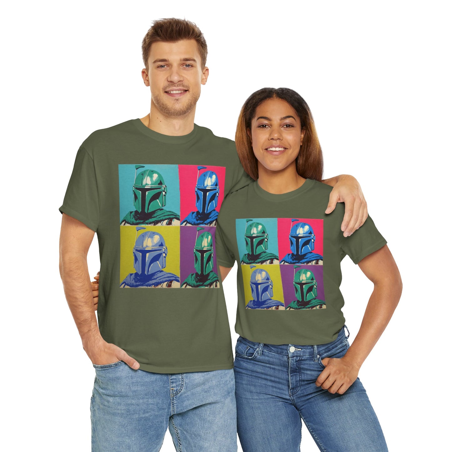 Mandalorian Pop Art Tee - Unisex Graphic T-Shirt