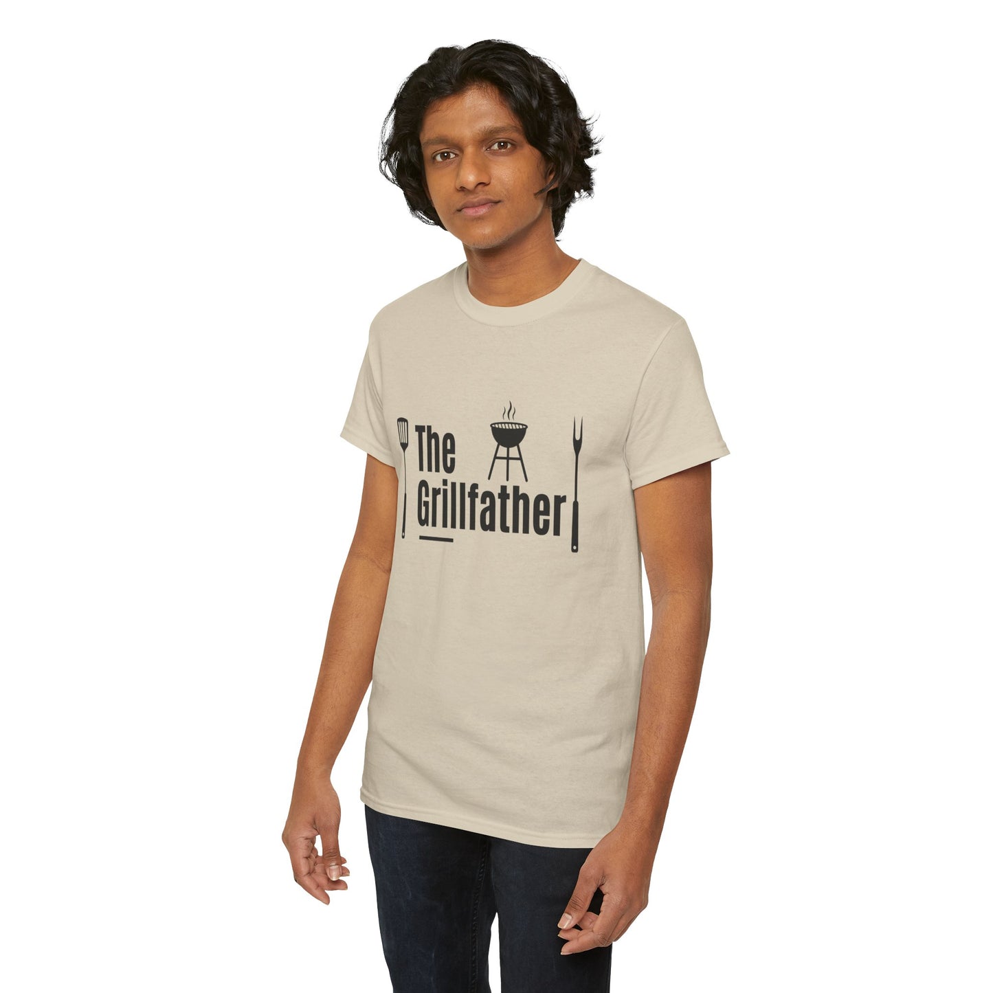 T-Shirt The Grillfather - Perfect Gift for BBQ Lovers, Fathers Day, Dad