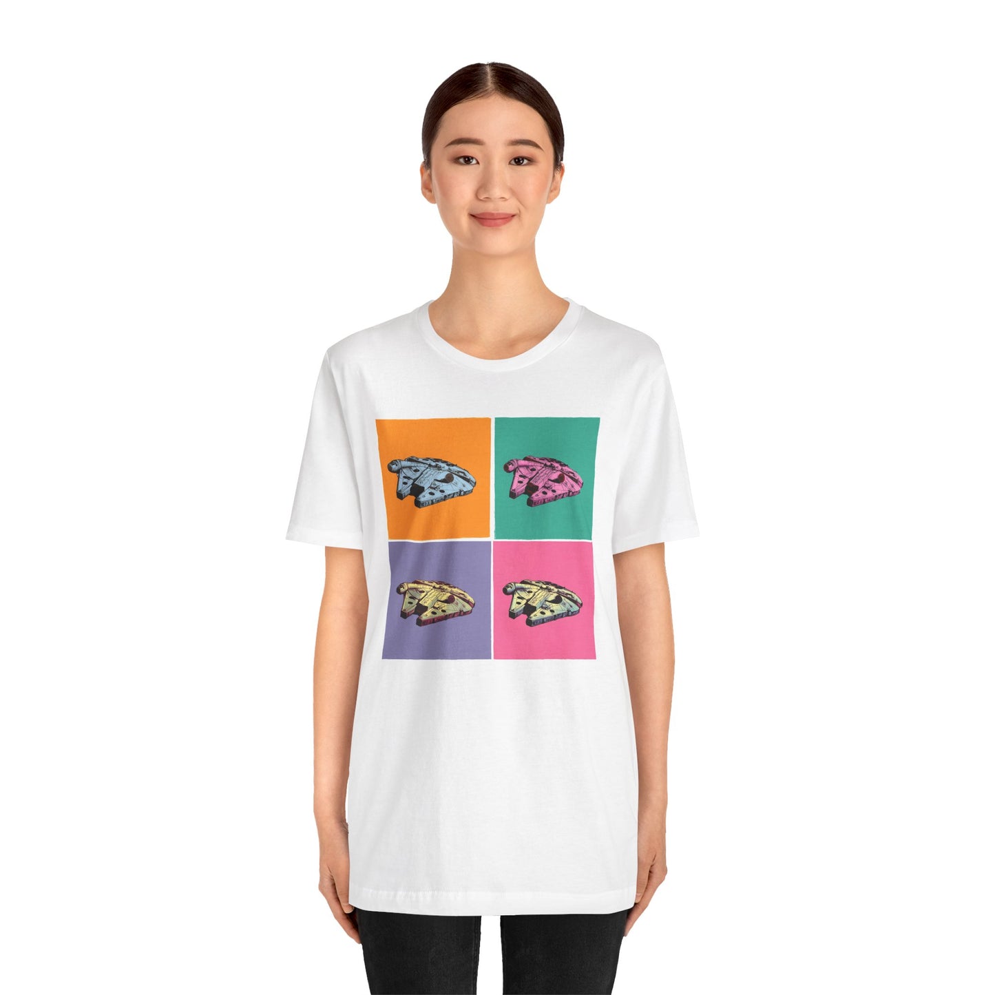 MILLENEUM FALCON - POP ART -T