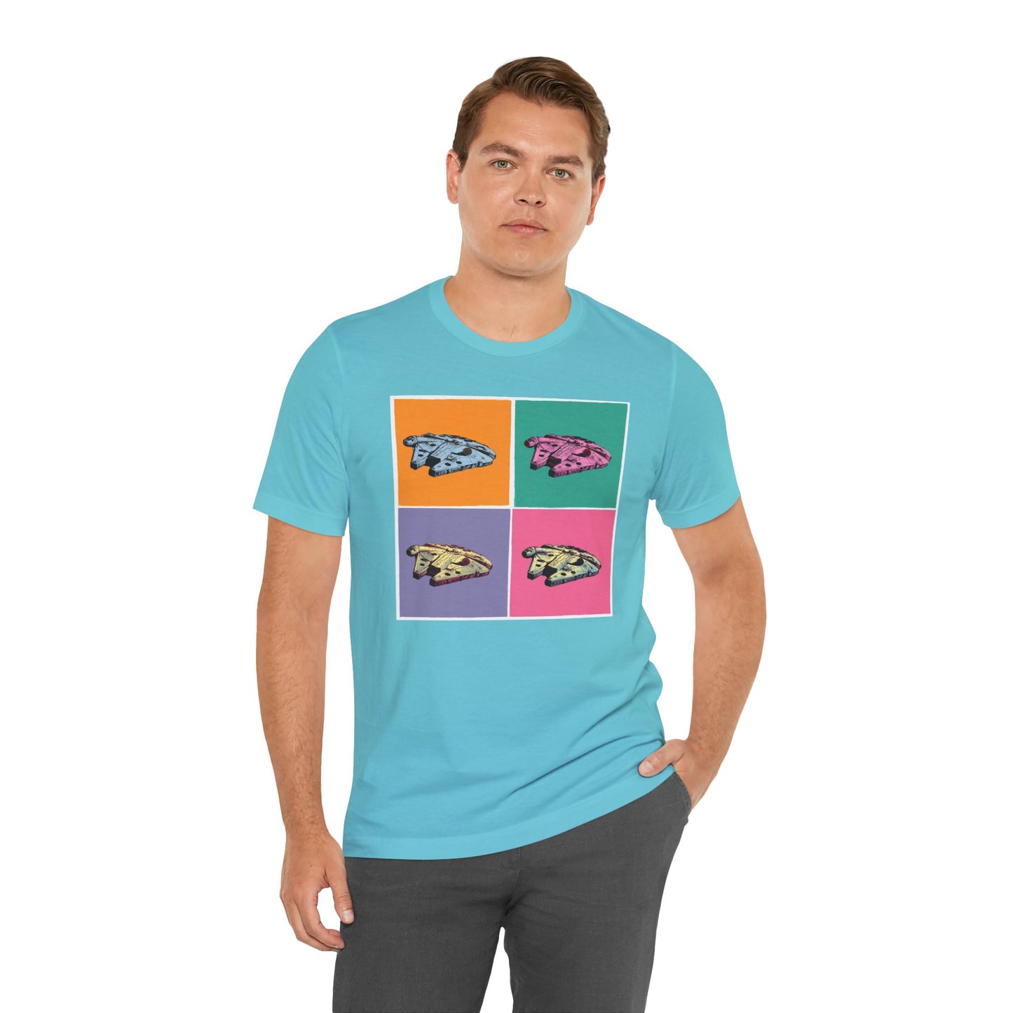 MILLENEUM FALCON - POP ART -T