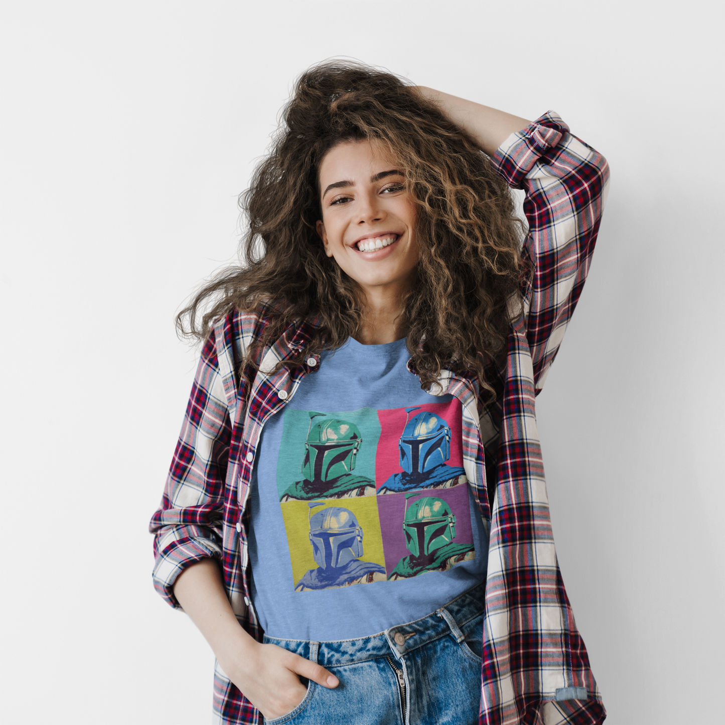 Mandalorian Pop Art Tee - Unisex Graphic T-Shirt