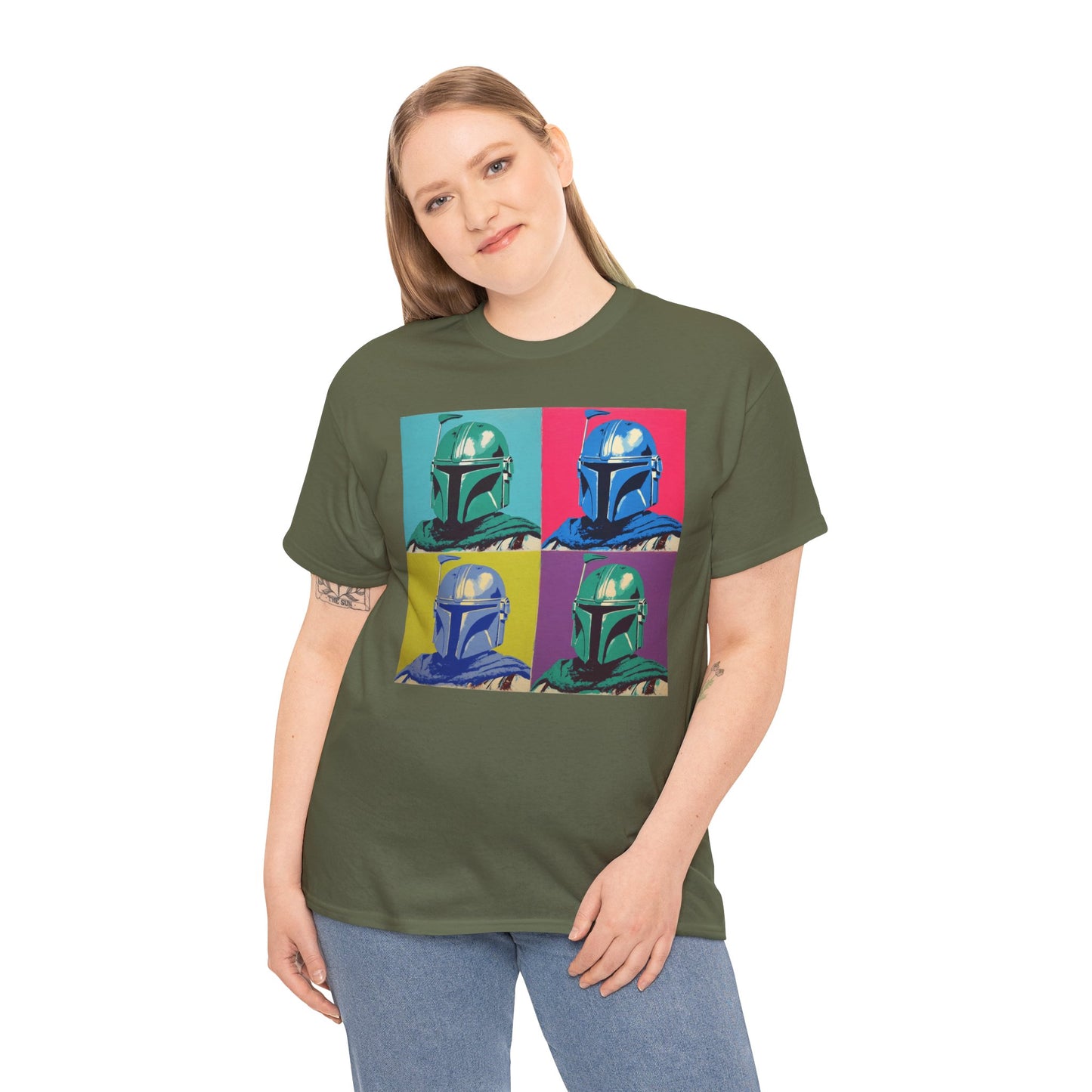 Mandalorian Pop Art Tee - Unisex Graphic T-Shirt