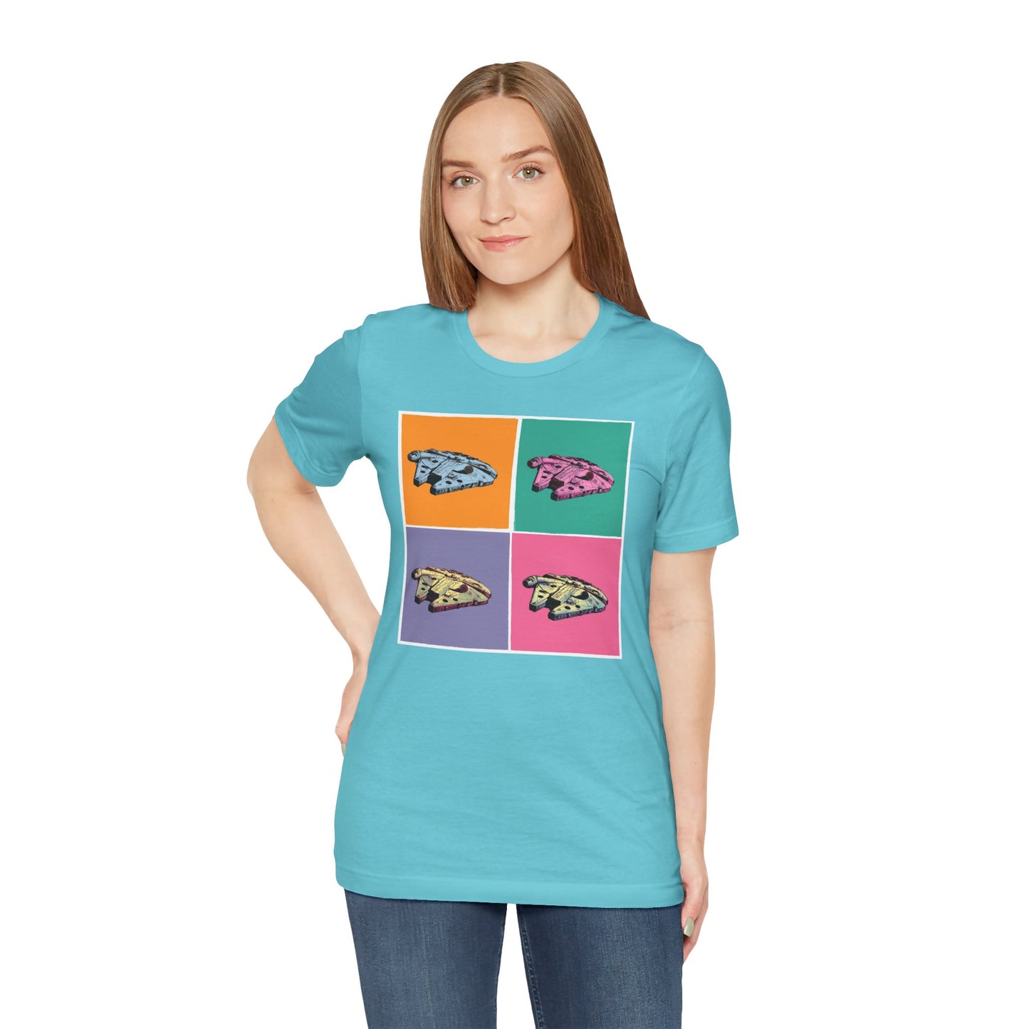 MILLENEUM FALCON - POP ART -T