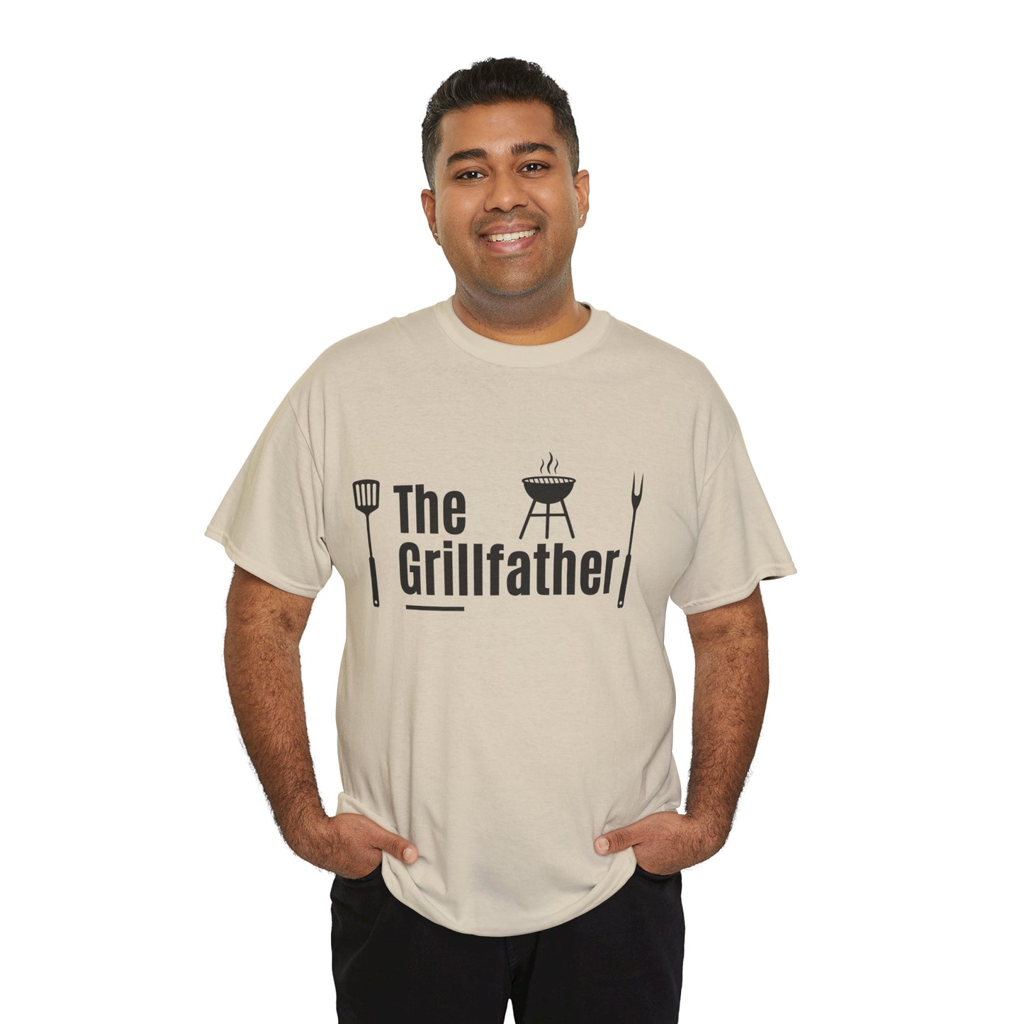 T-Shirt The Grillfather - Perfect Gift for BBQ Lovers, Fathers Day, Dad
