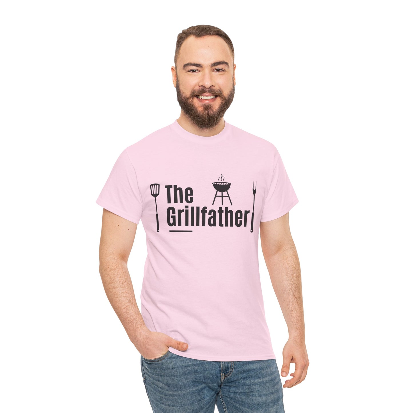 T-Shirt The Grillfather - Perfect Gift for BBQ Lovers, Fathers Day, Dad