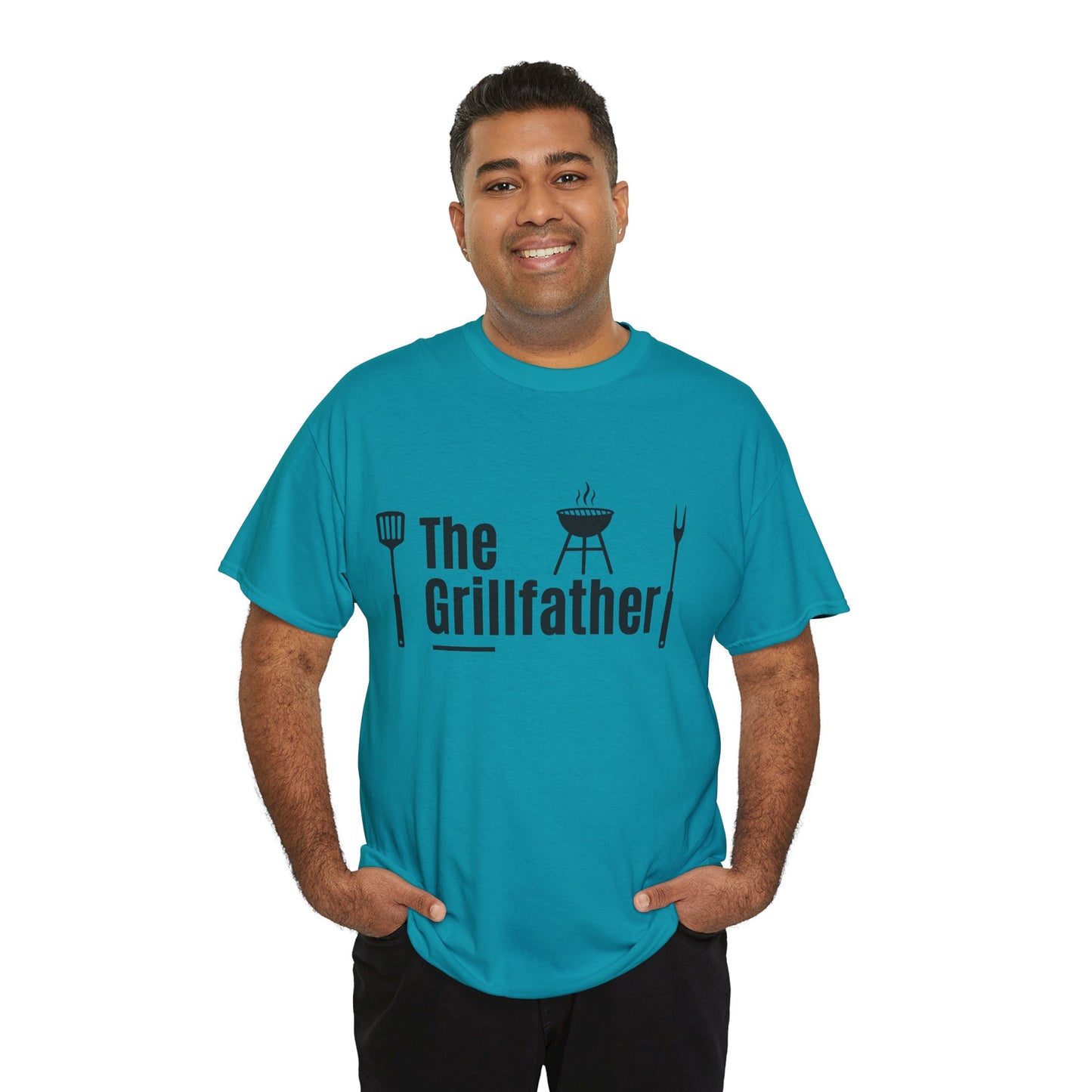 T-Shirt The Grillfather - Perfect Gift for BBQ Lovers, Fathers Day, Dad