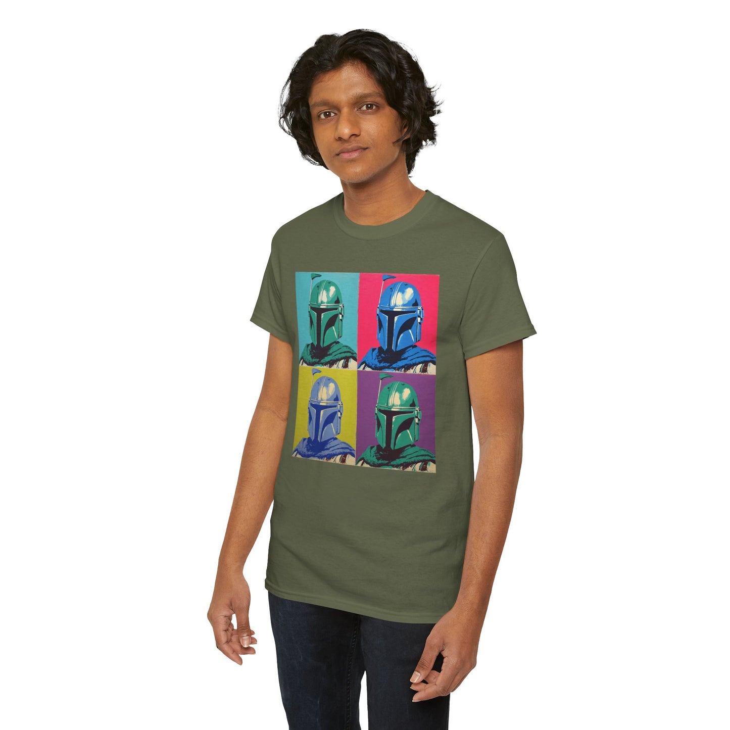 Mandalorian Pop Art Tee - Unisex Graphic T-Shirt
