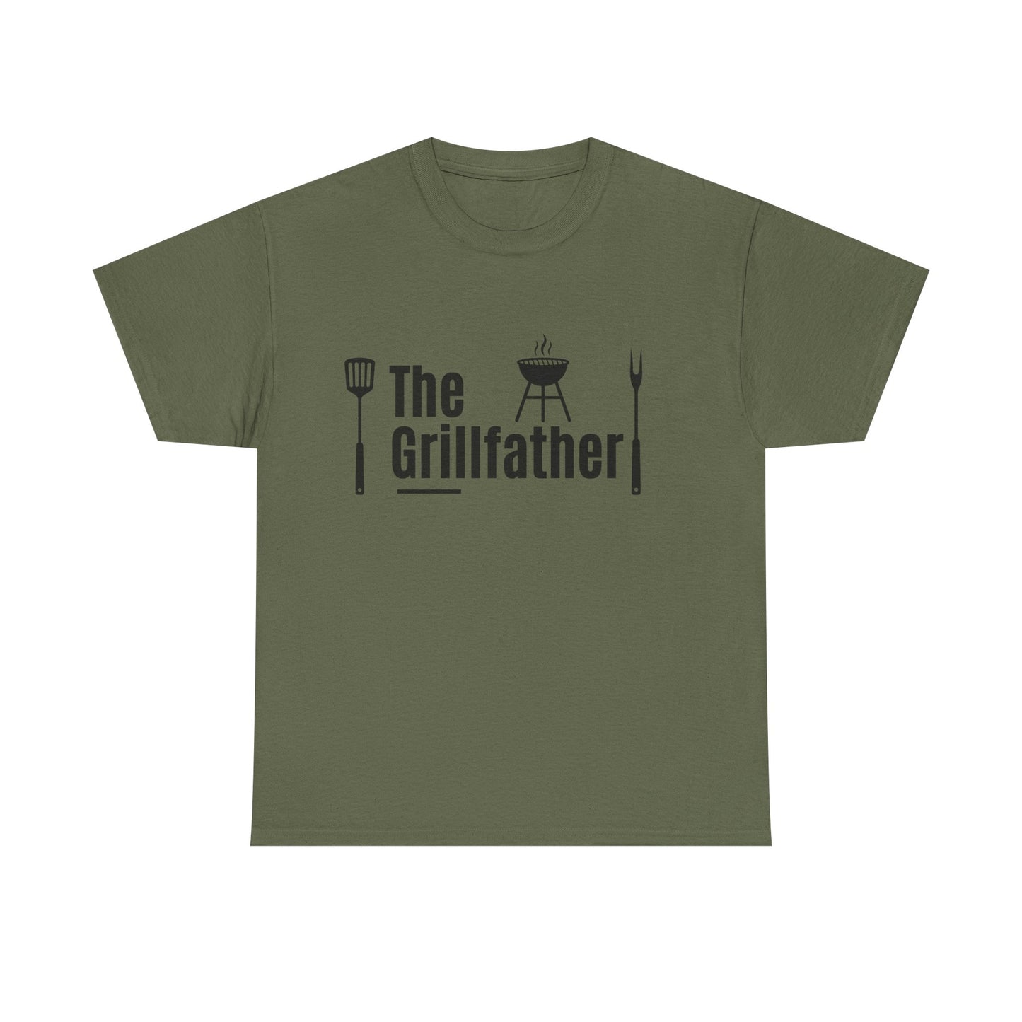 T-Shirt The Grillfather - Perfect Gift for BBQ Lovers, Fathers Day, Dad