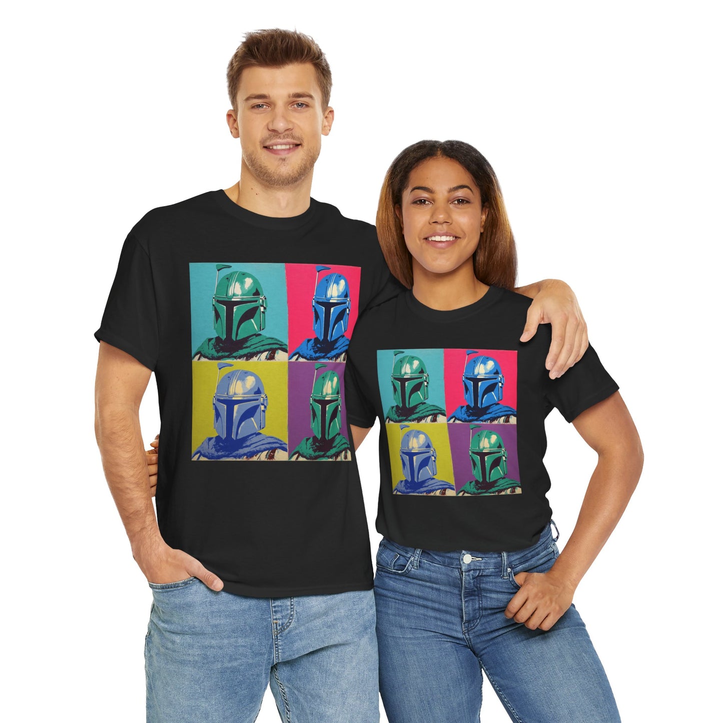 Mandalorian Pop Art Tee - Unisex Graphic T-Shirt