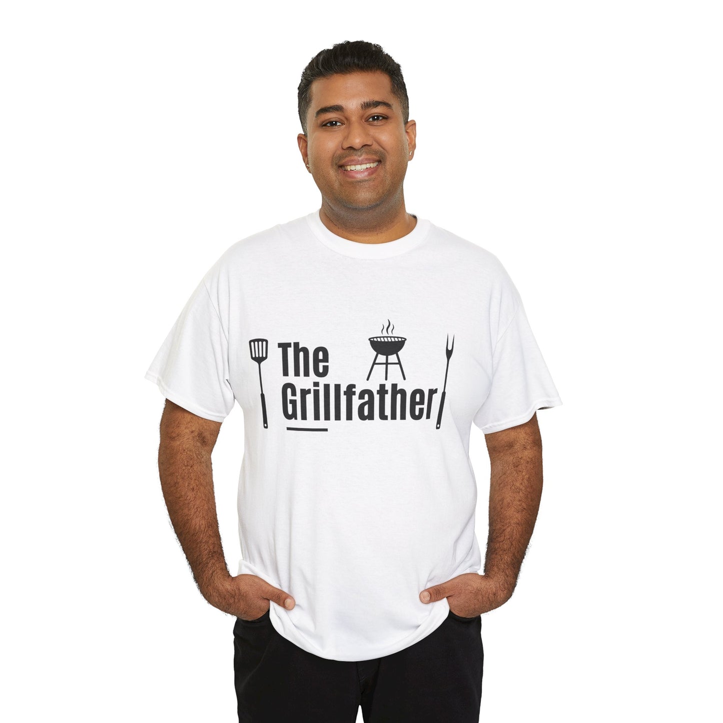 T-Shirt The Grillfather - Perfect Gift for BBQ Lovers, Fathers Day, Dad