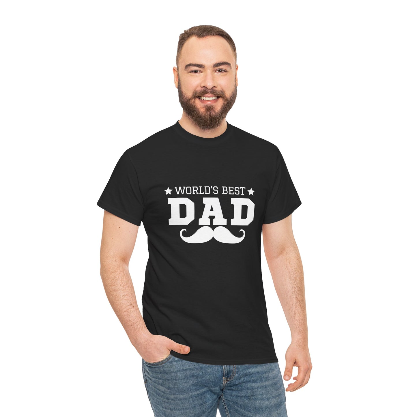 World's Best Dad T-Shirt - Perfect Father's Day Gift