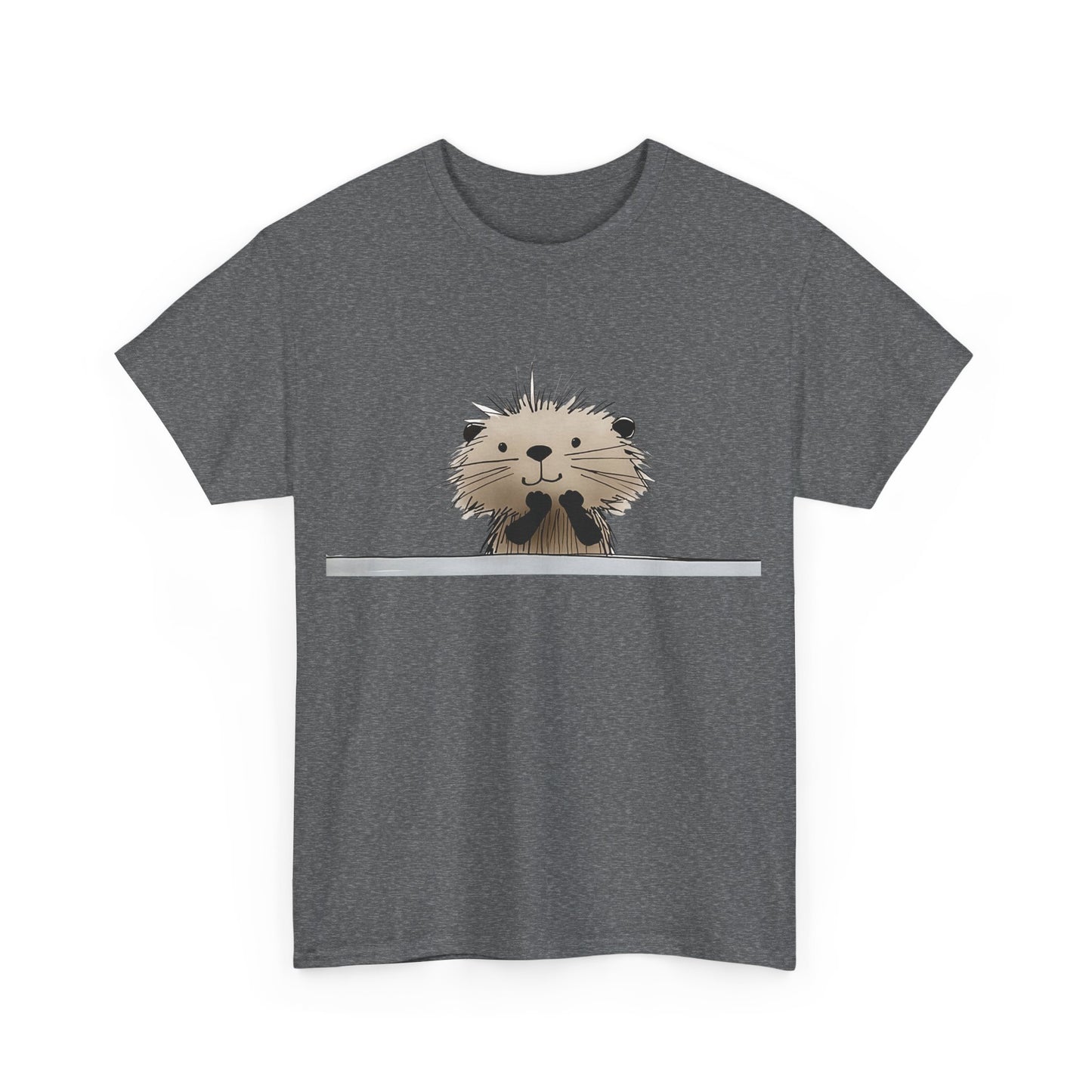 Sweet Little Beaver Graphic Unisex Heavy Cotton Tee