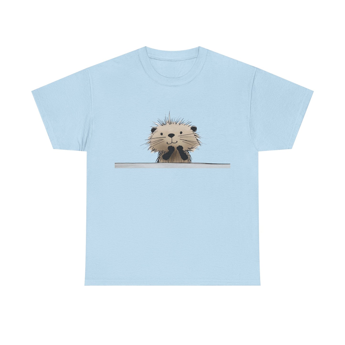 Sweet Little Beaver Graphic Unisex Heavy Cotton Tee
