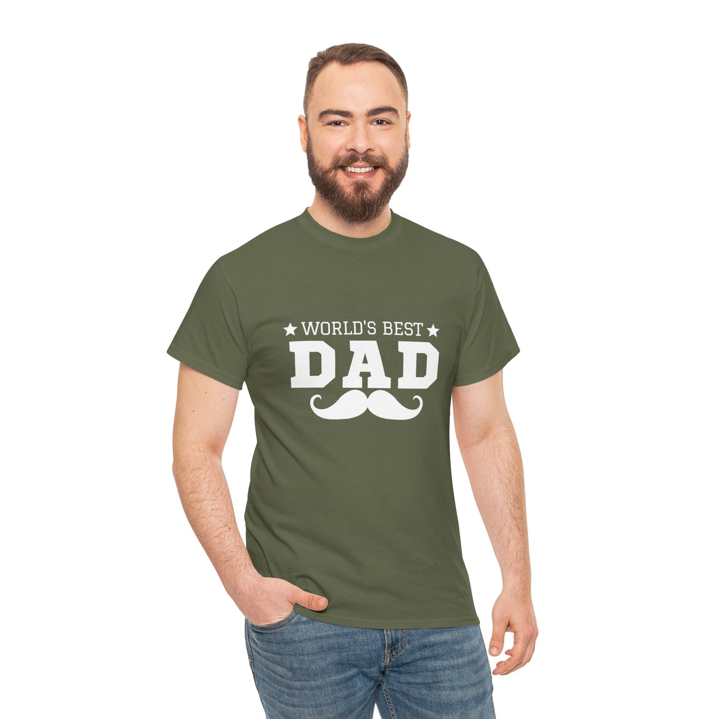 World's Best Dad T-Shirt - Perfect Father's Day Gift