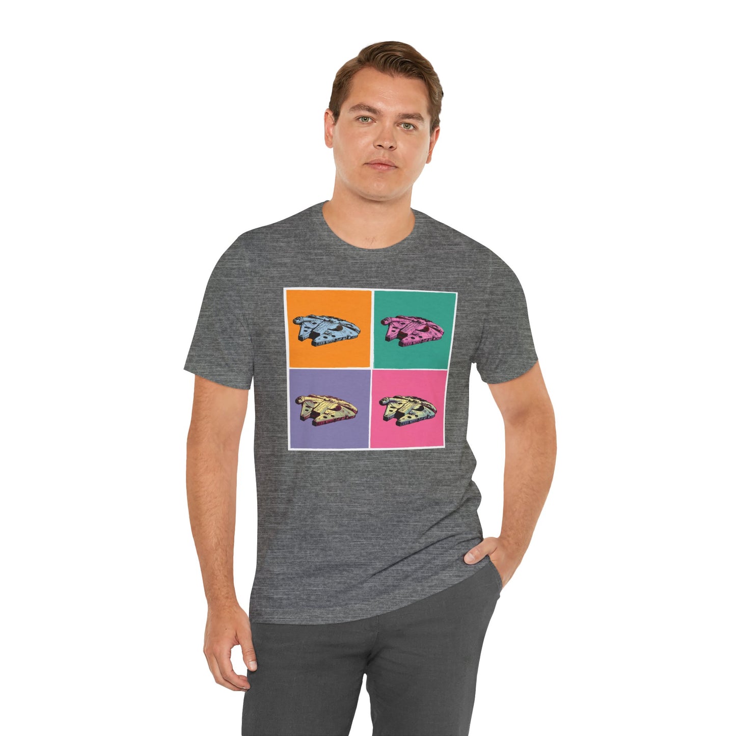 MILLENEUM FALCON - POP ART -T
