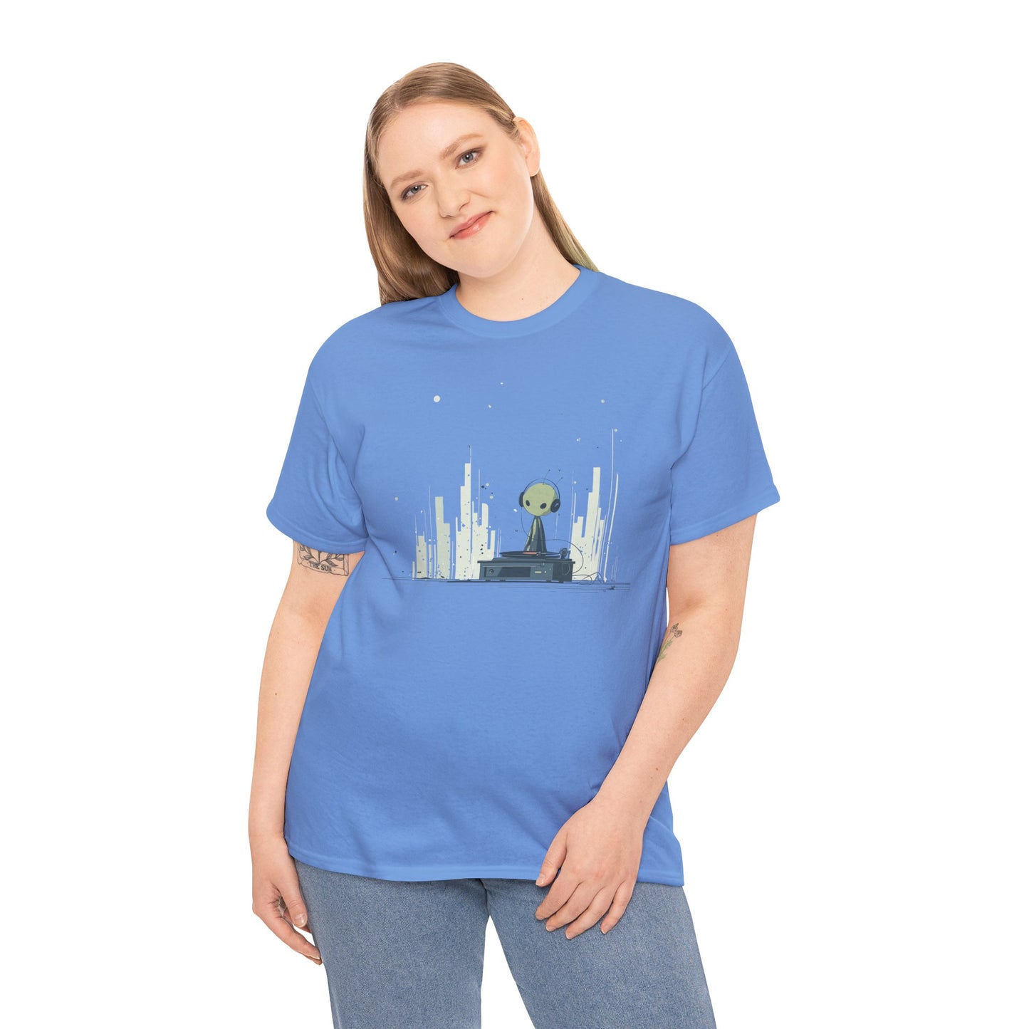 Alien Vibes - Alien DJ Shirt