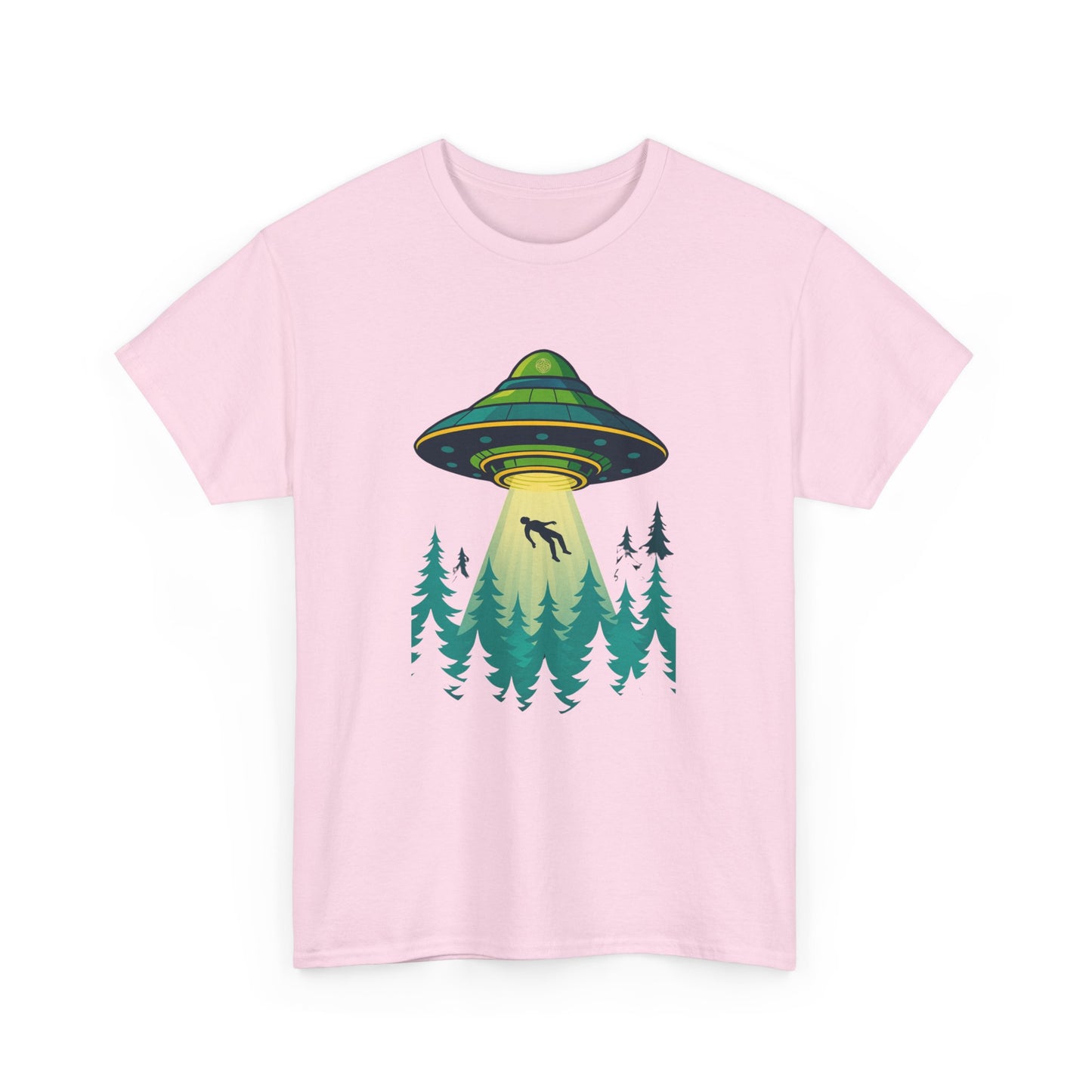 ALIEN UPLOAD - UFO Forest Adventure Unisex Tee