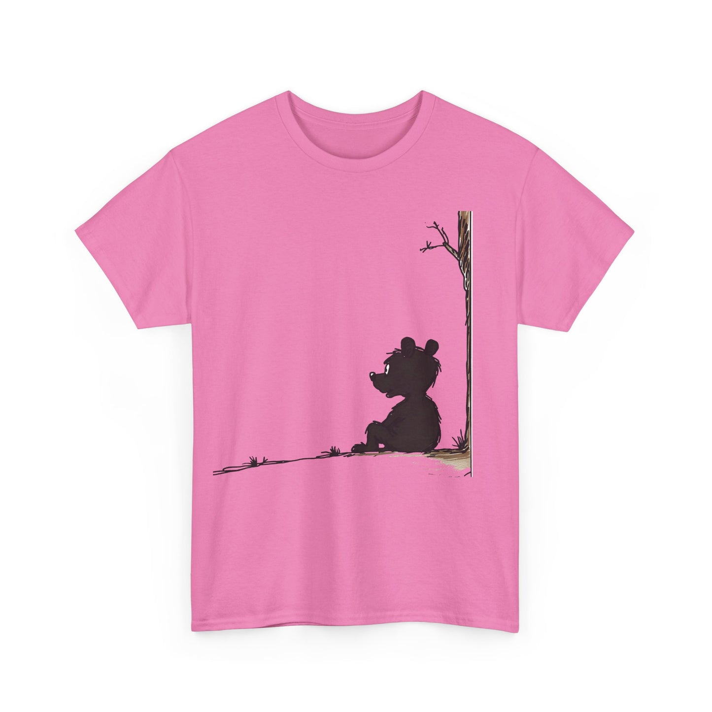 Cozy Bear Silhouette Tee for Nature Lovers