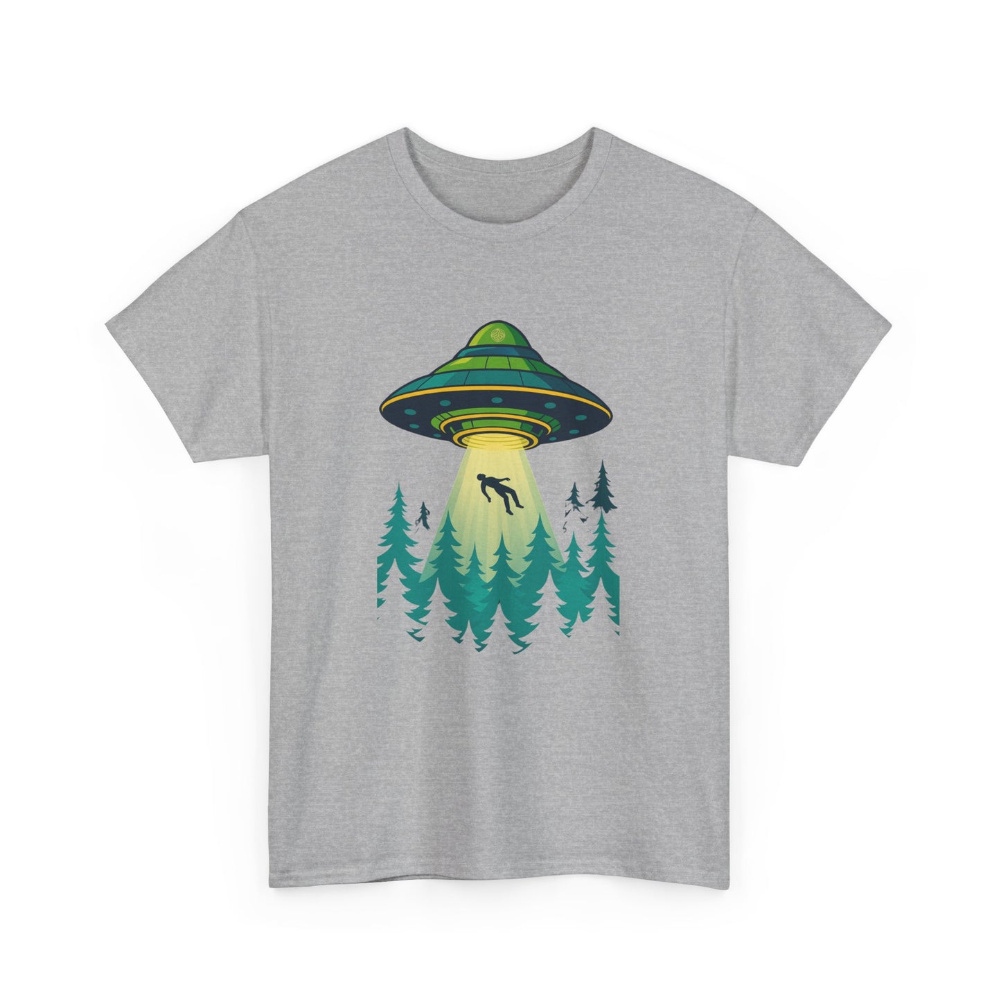 ALIEN UPLOAD - UFO Forest Adventure Unisex Tee