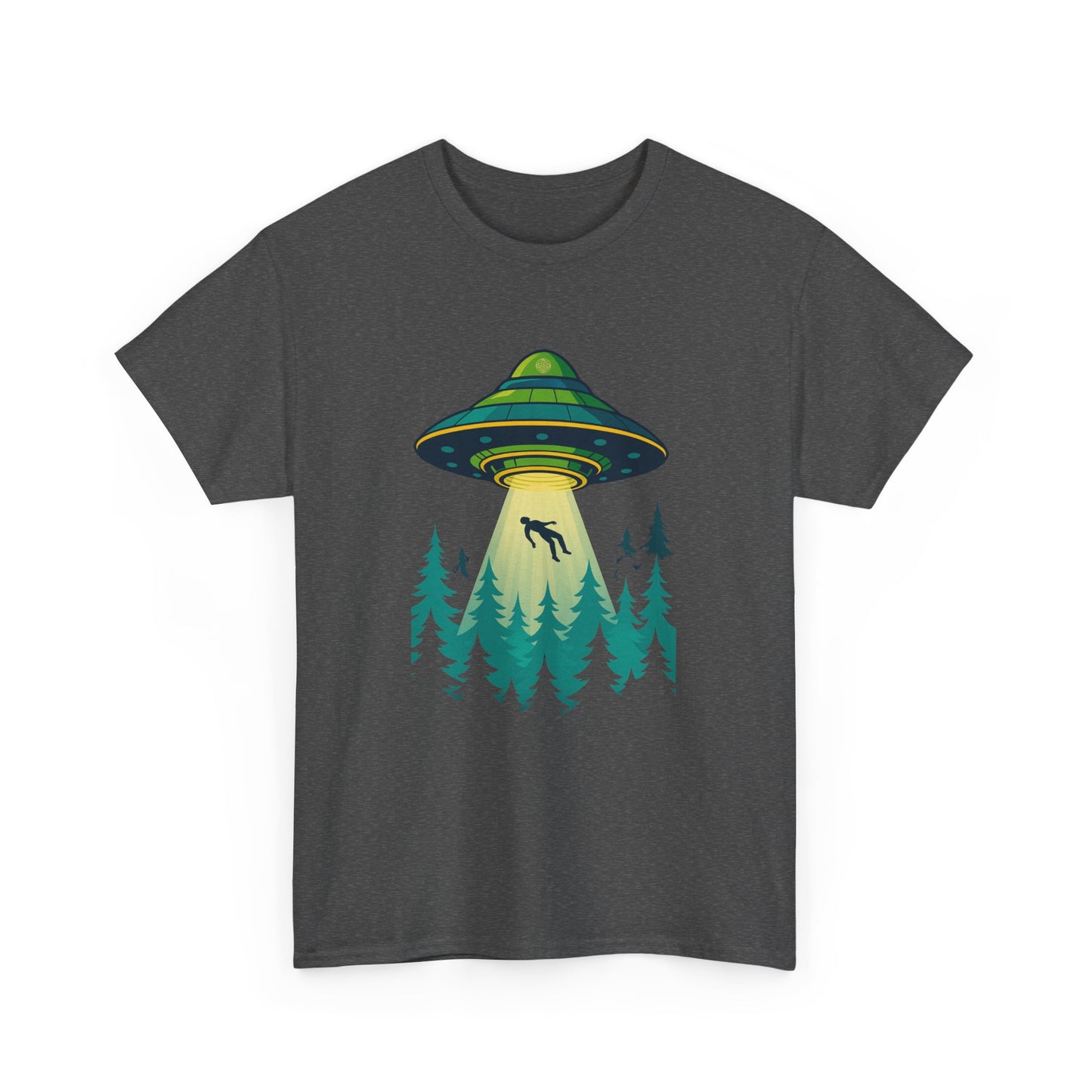 ALIEN UPLOAD - UFO Forest Adventure Unisex Tee