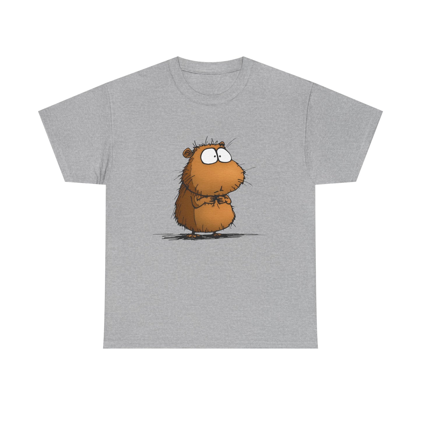 Cute Capybara - Unisex Heavy Cotton Tee