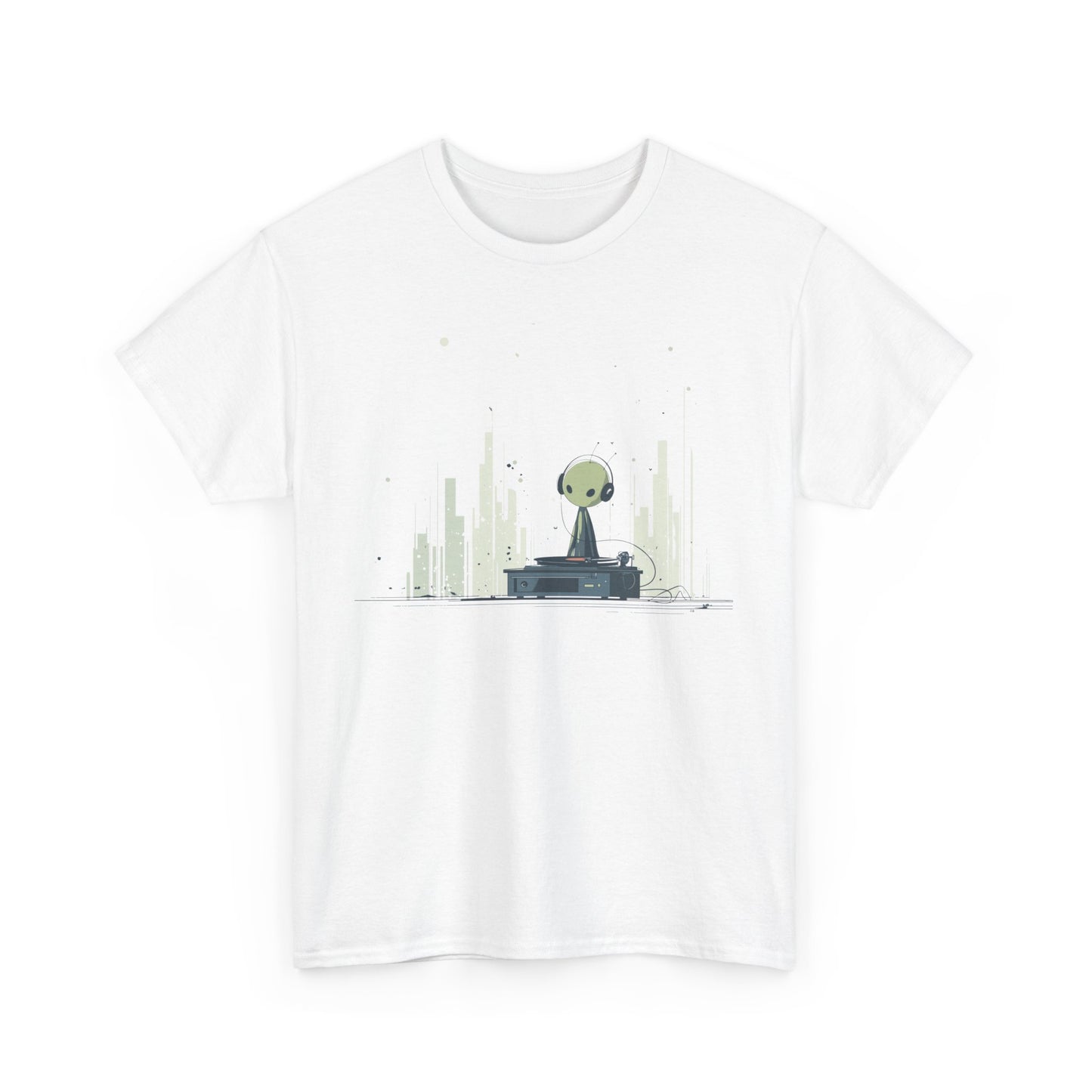 Alien Vibes - Alien DJ Shirt