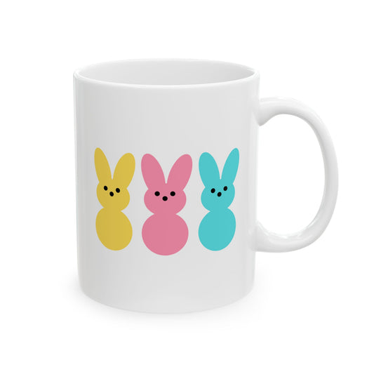 Cute 3 Bunnies Coffe/Tea Mug -11oz