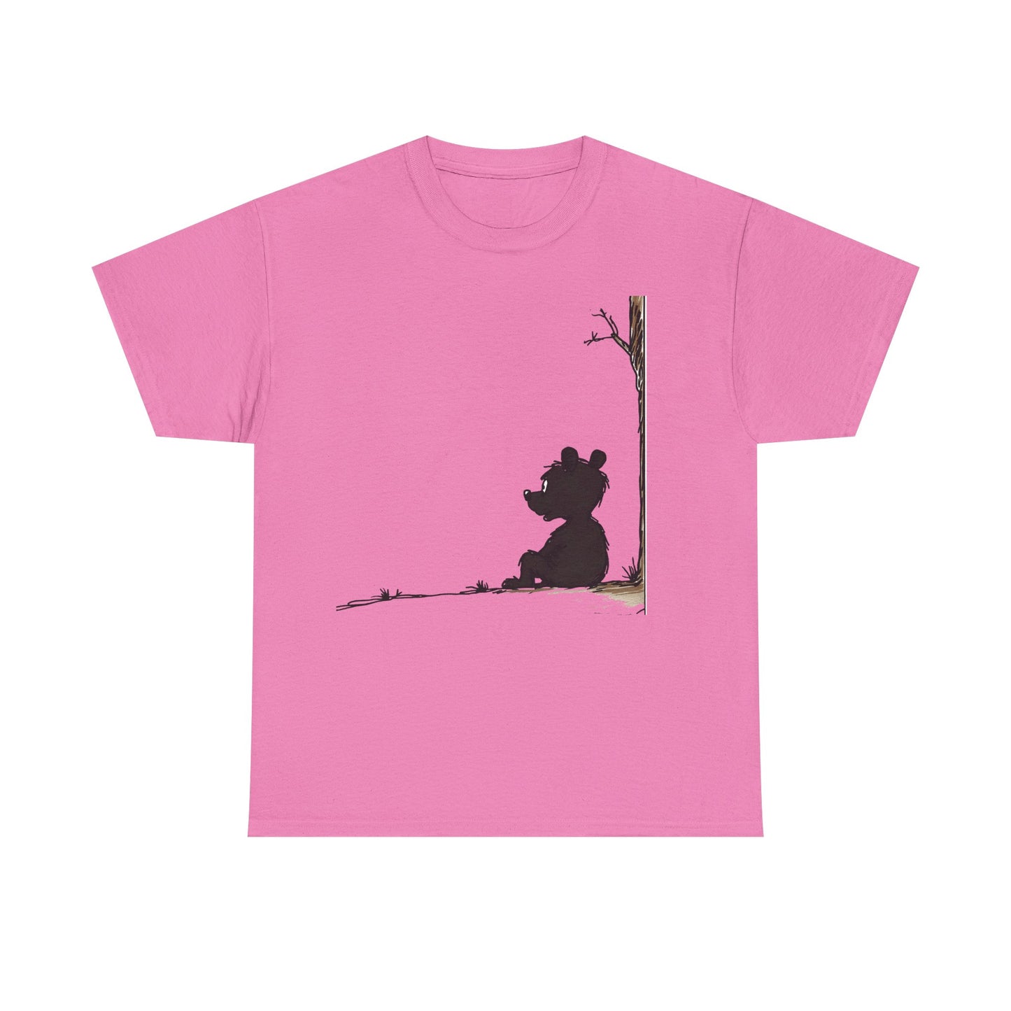 Cozy Bear Silhouette Tee for Nature Lovers