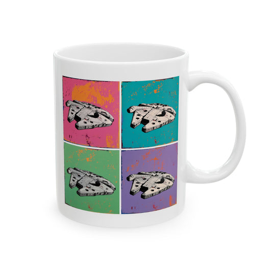 Star Wars Mug - Millennium Falcon Pop Art Coffee Tea Gift