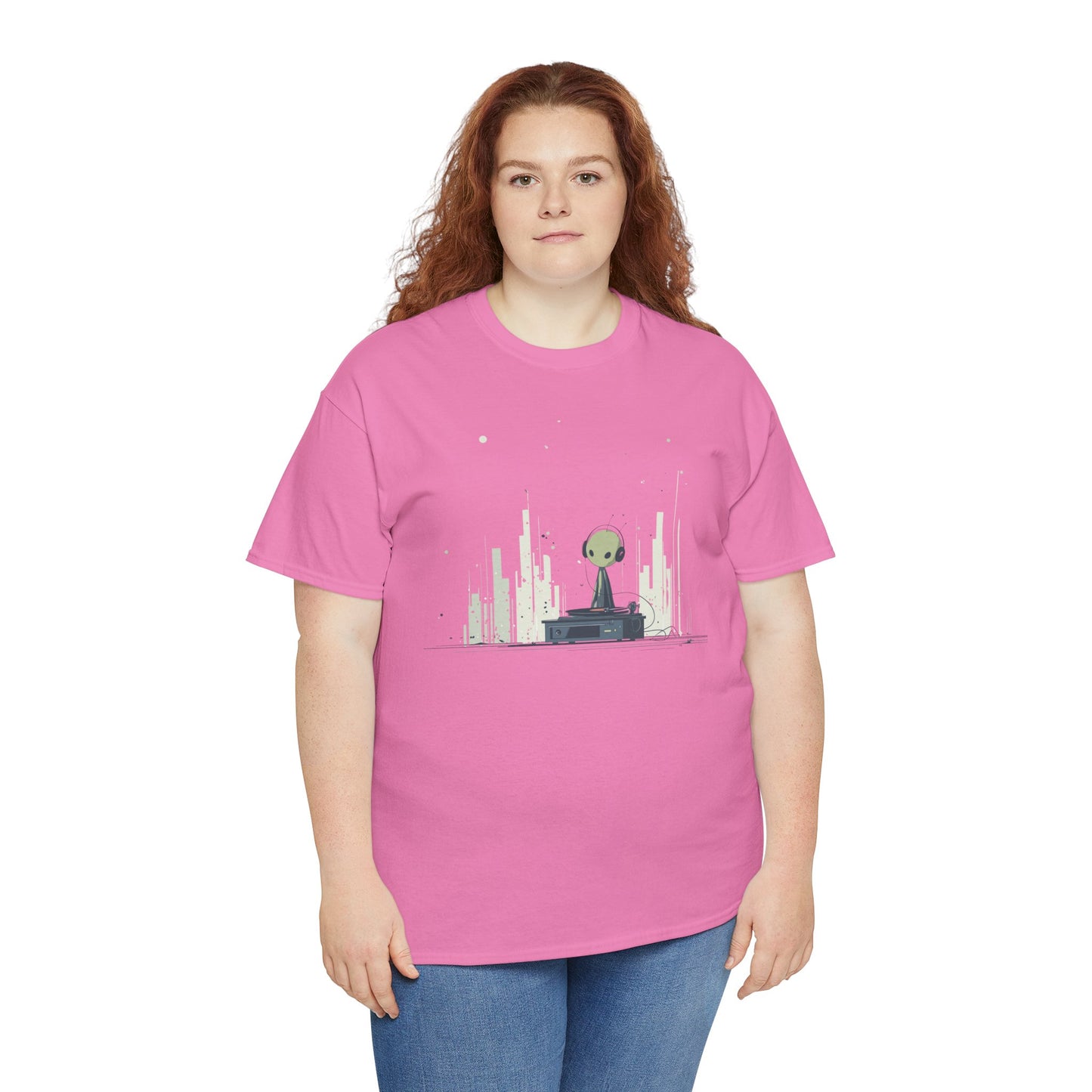 Alien Vibes - Alien DJ Shirt