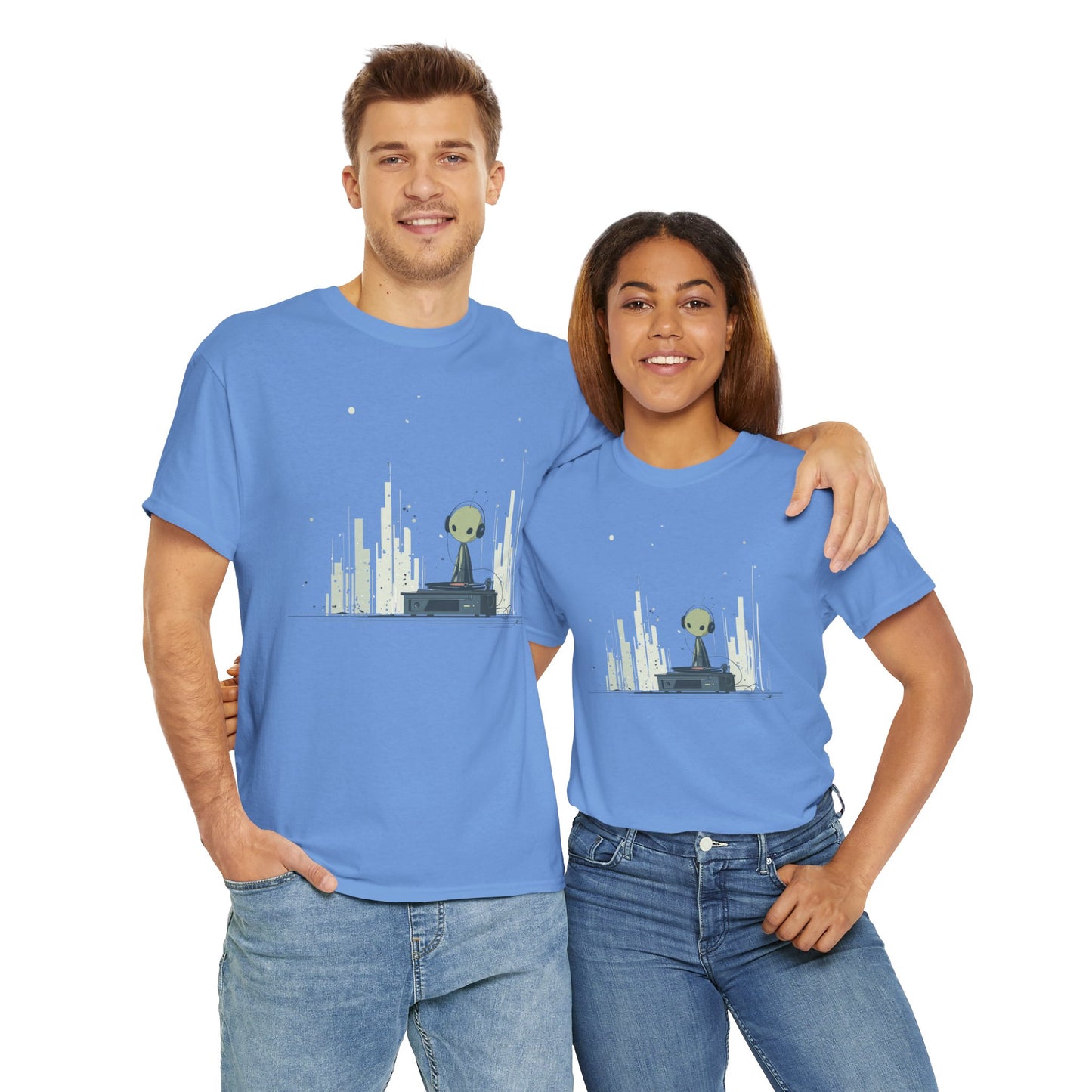 Alien Vibes - Alien DJ Shirt