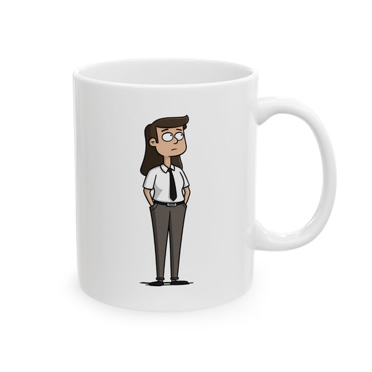 Office Girl Sandy - Coffee/Tea Mug-11oz