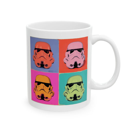 Star Wars Stormtrooper Pop Art Ceramic Mug Gift - Coffee Tea Cup
