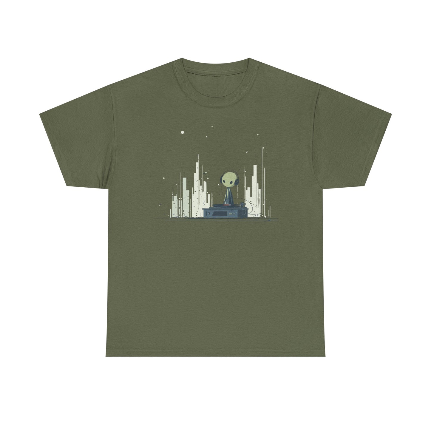 Alien Vibes - Alien DJ Shirt