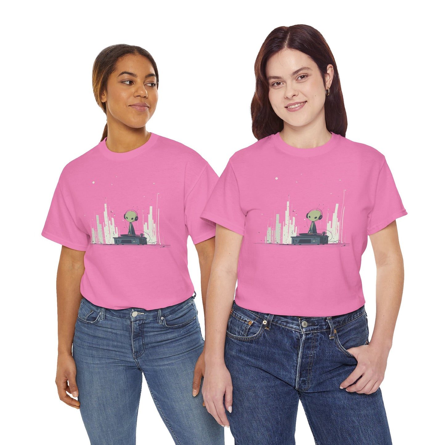 Alien Vibes - Alien DJ Shirt