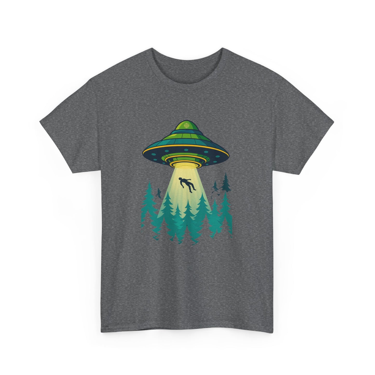 ALIEN UPLOAD - UFO Forest Adventure Unisex Tee