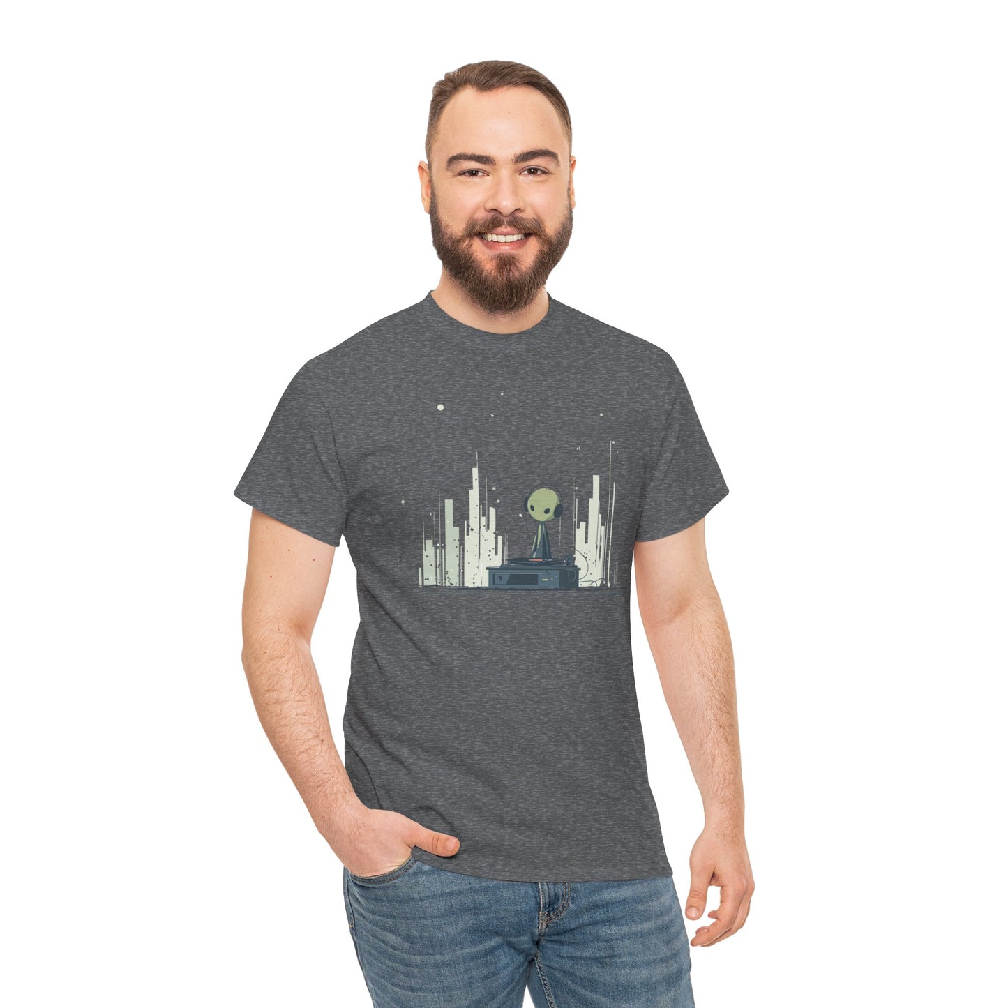 Alien Vibes - Alien DJ Shirt