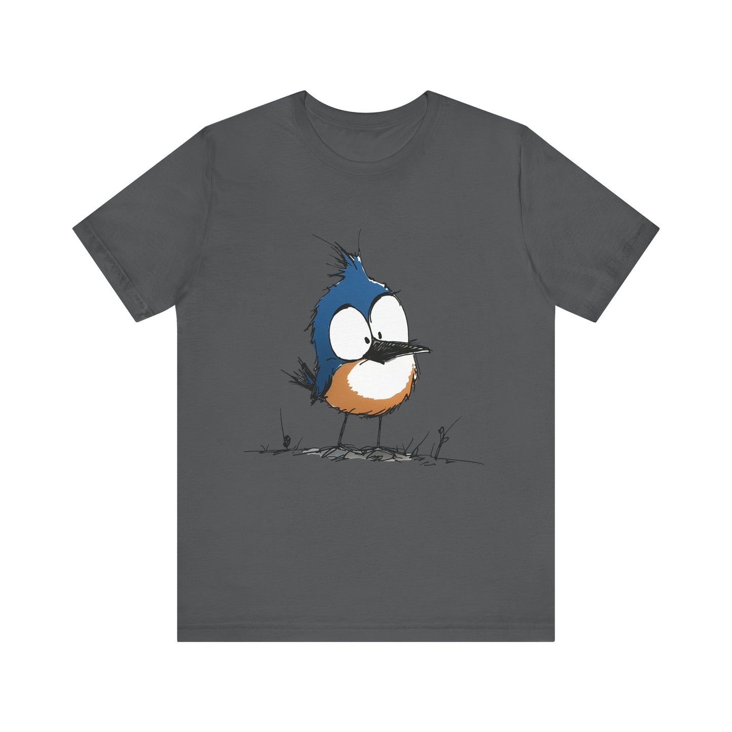 Cute Bluebird  Unisex Tee - Casual Wear for Nature Lovers