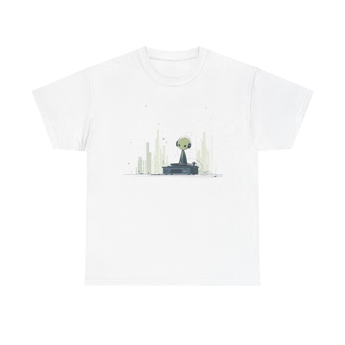 Alien Vibes - Alien DJ Shirt