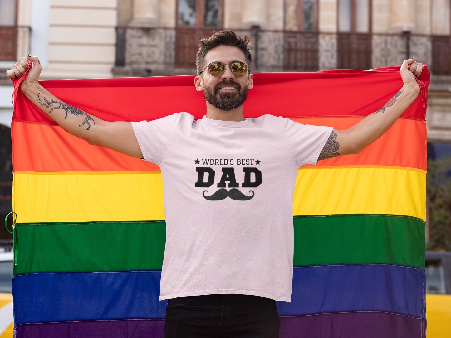 World's Best Dad Unisex Tee - Perfect Father's Day Gift