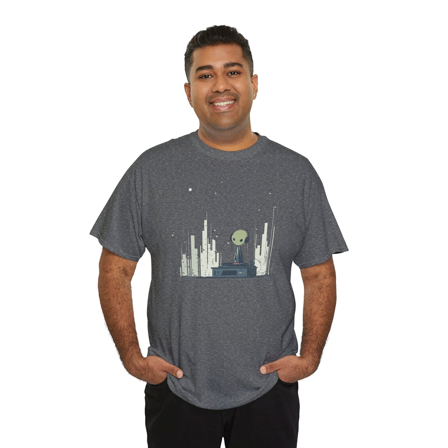 Alien Vibes - Alien DJ Shirt
