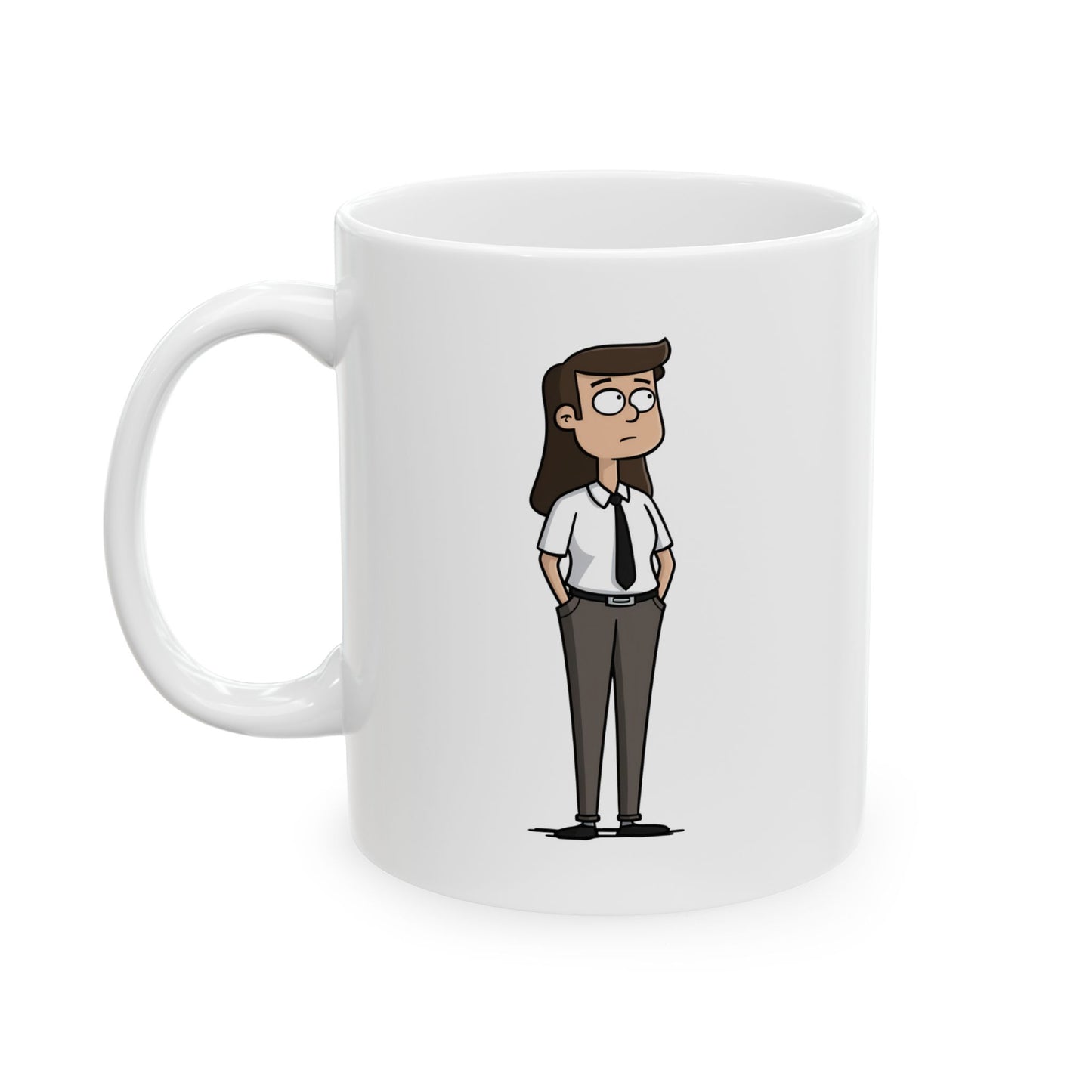 Office Girl Sandy - Coffee/Tea Mug-11oz